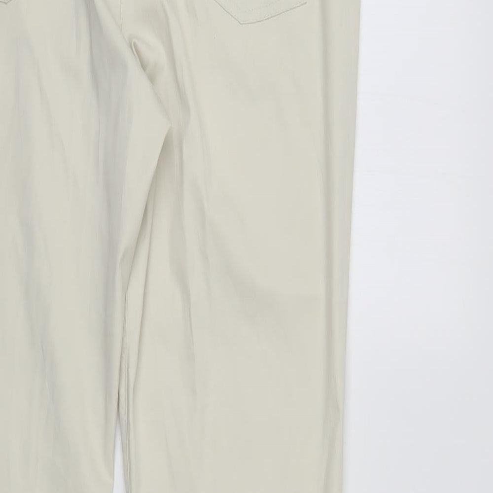 BRAX Womens Ivory   Trousers  Size 18 L31 in - Golf Trousers