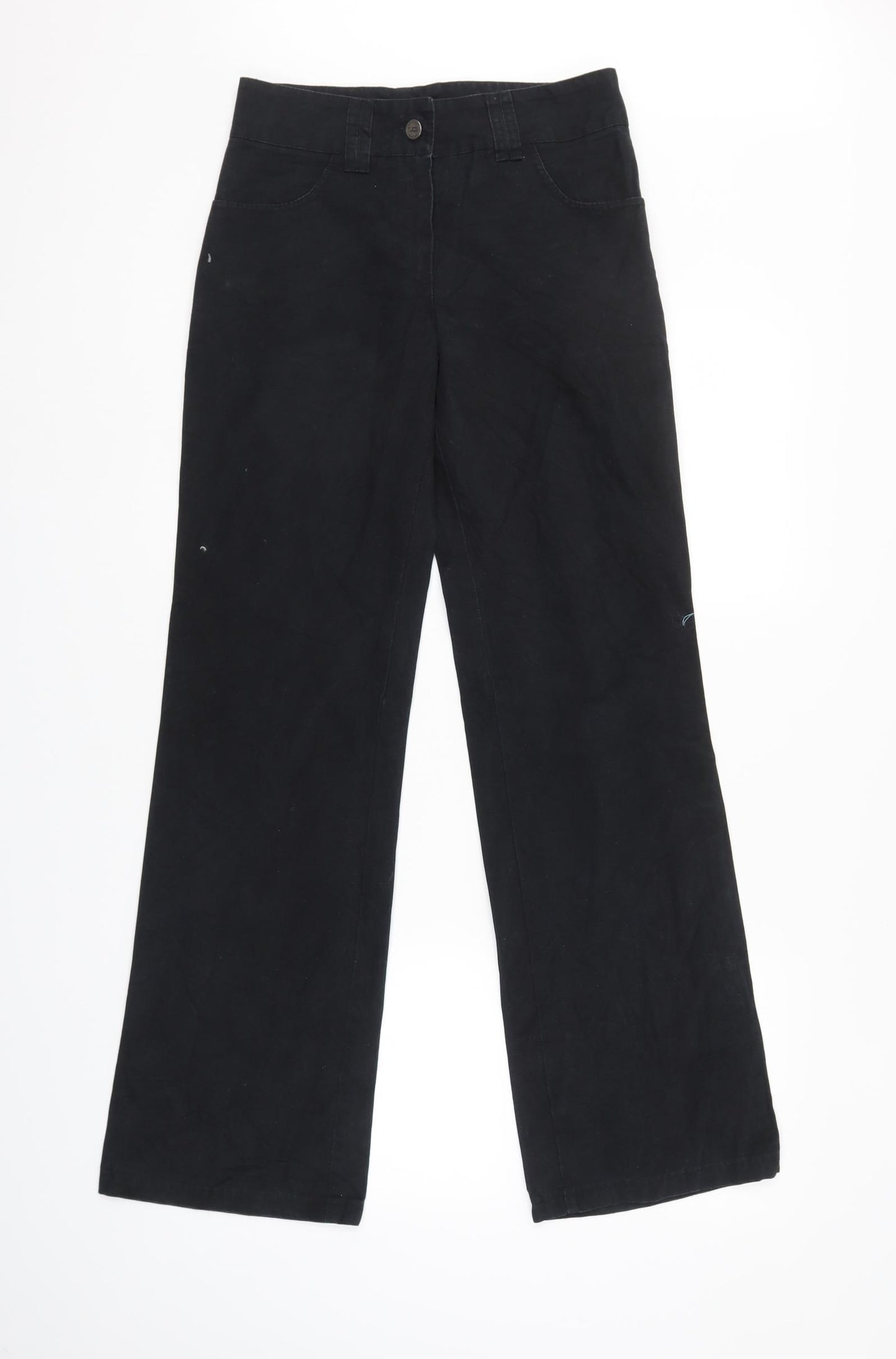 NUDE Womens Black   Straight Jeans Size S L31 in