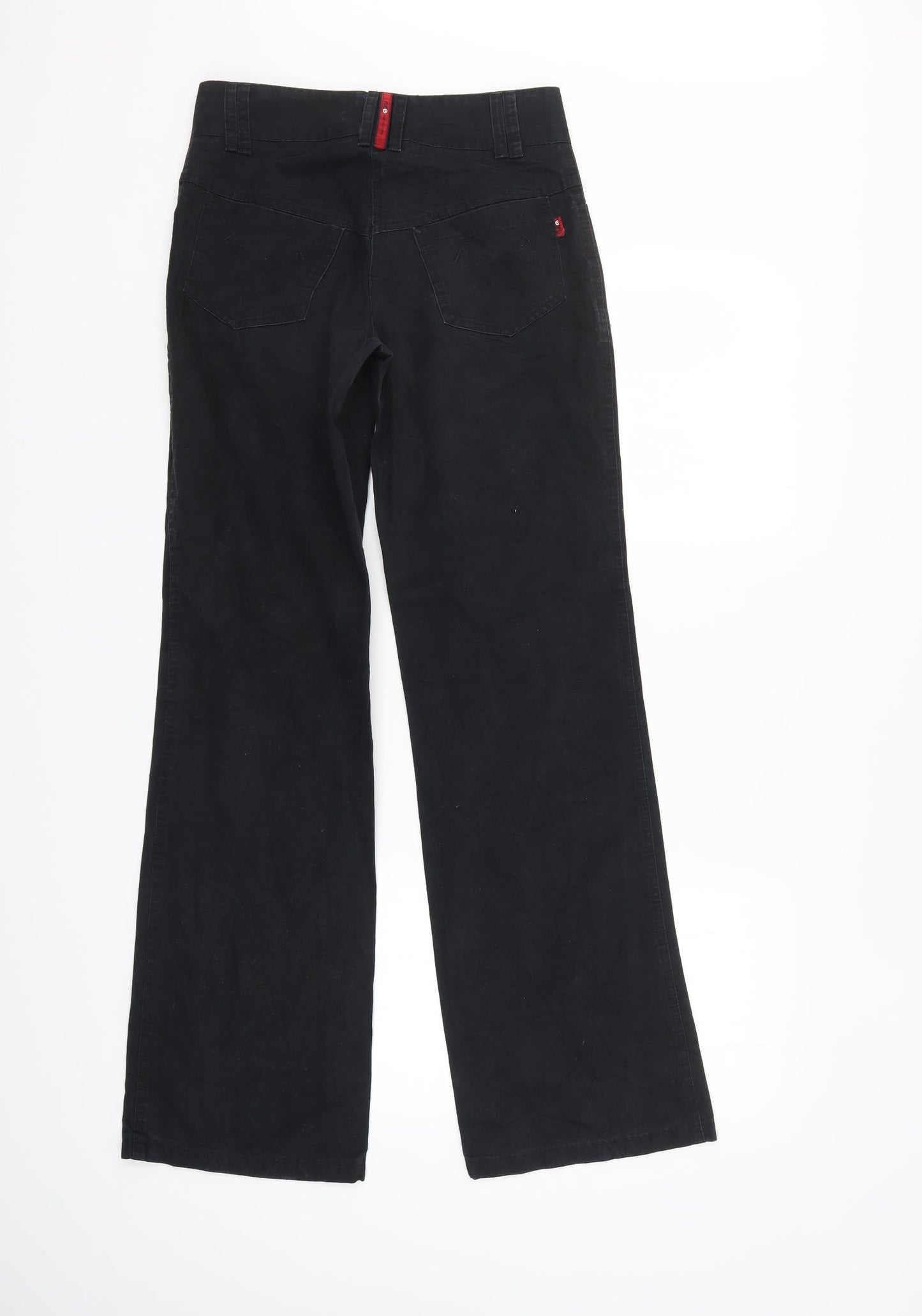 NUDE Womens Black   Straight Jeans Size S L31 in