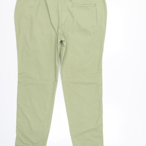 Papaya Womens Green  Denim Straight Jeans Size 6 L28 in