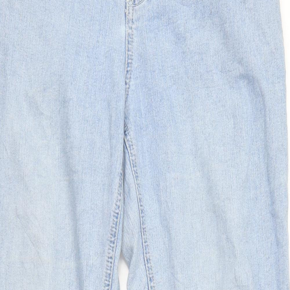 Stooker Womens Blue  Denim Straight Jeans Size 12 L31 in