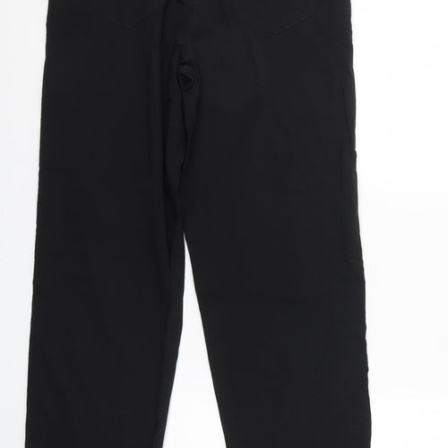 Vunic Womens Black   Straight Jeans Size 12 L28 in