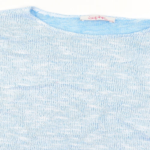 Sophie Girls Blue   Pullover Jumper Size 12-13 Years