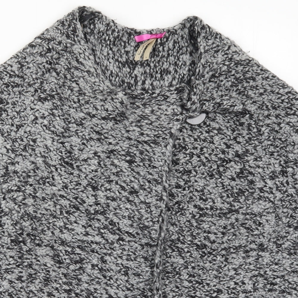 NEXT Womens Grey  Knit Cardigan Jumper Size L