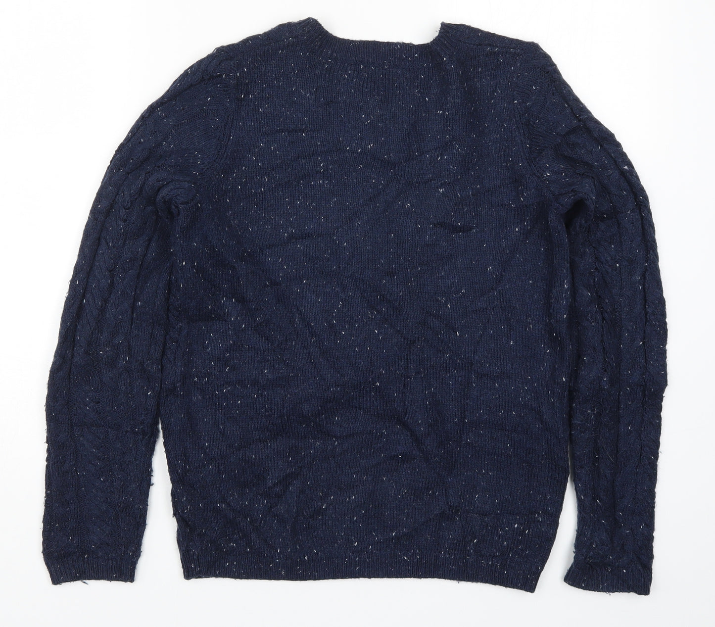 Bonmarché Womens Blue  Knit Cardigan Jumper Size XS