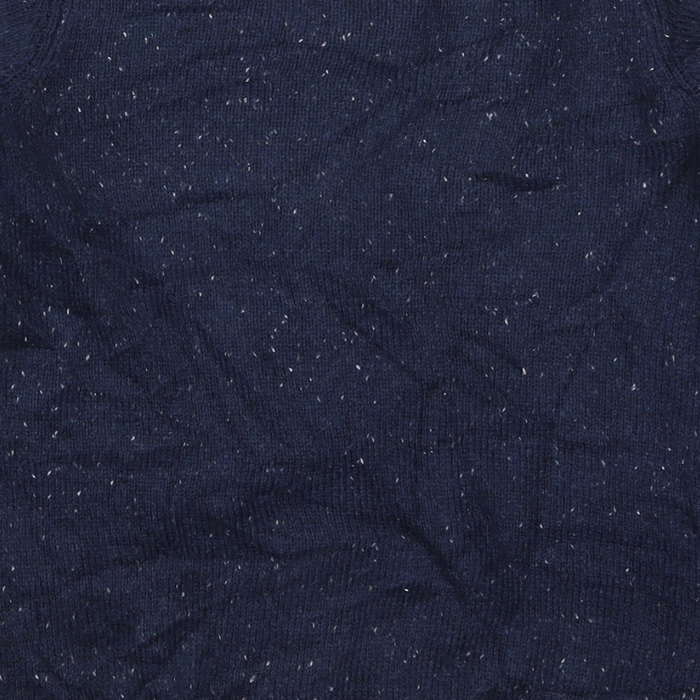 Bonmarché Womens Blue  Knit Cardigan Jumper Size XS