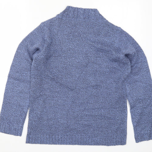 Bonmarché Womens Blue  Knit Pullover Jumper Size S