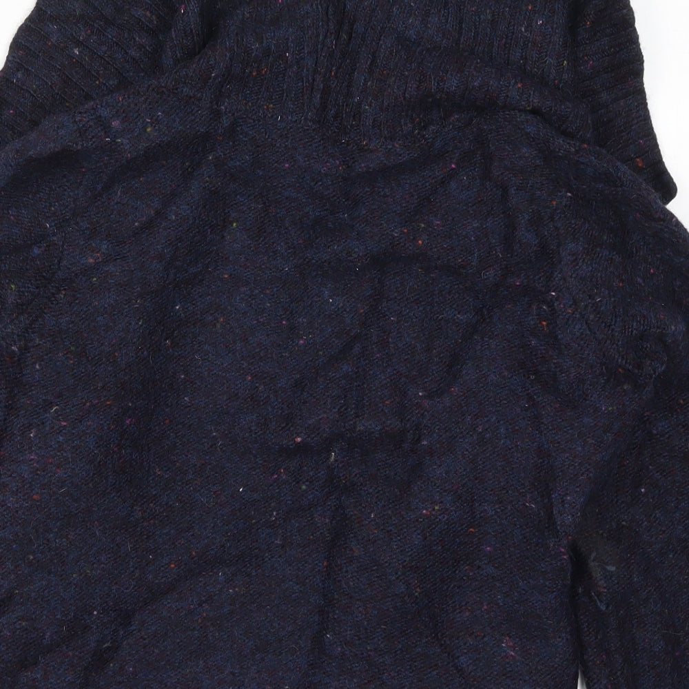 Per Una Womens Blue  Knit Cardigan Jumper Size M