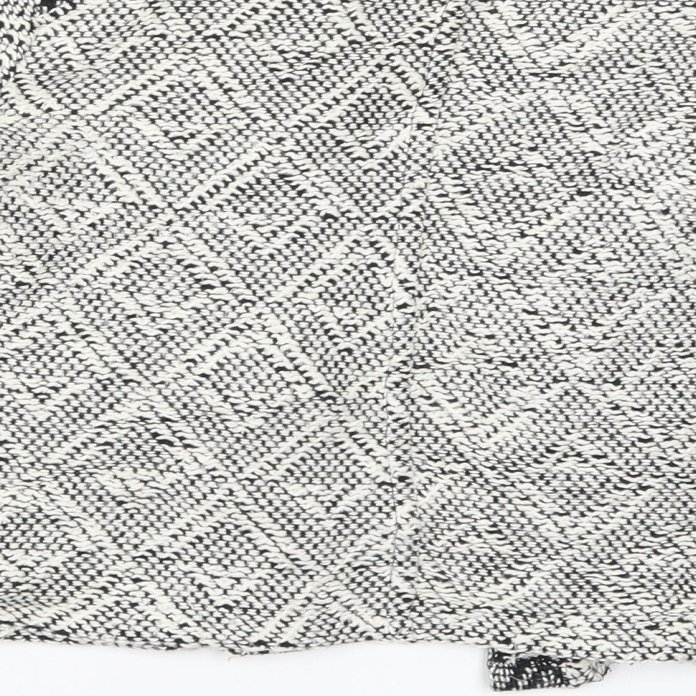 Miss Selfridge Womens Ivory Geometric  Jacket  Size 12