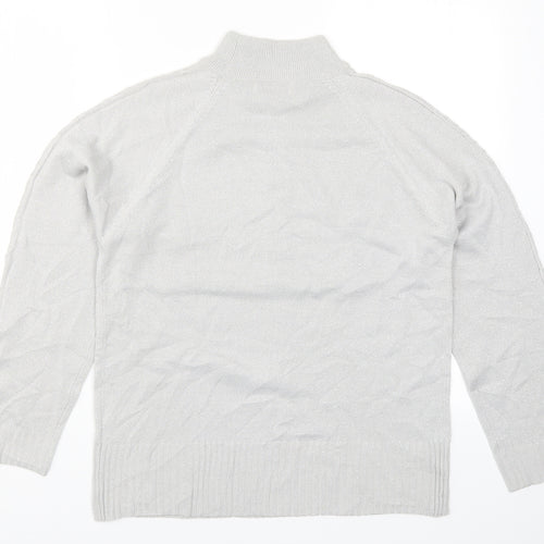 Bonmarché Womens Grey  Knit Pullover Jumper Size S