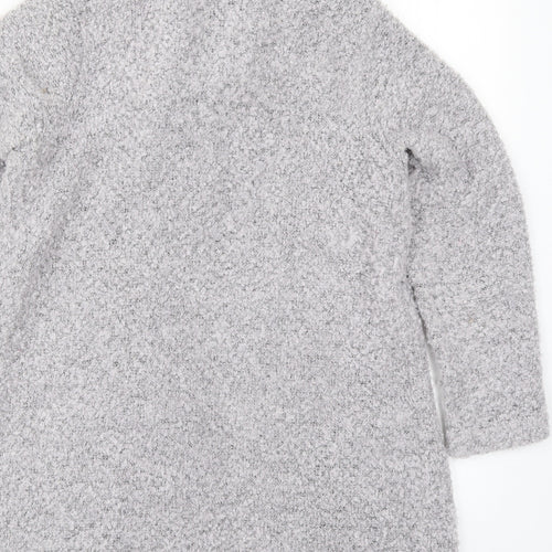 Bonmarché Womens Grey   Jacket Coatigan Size XS