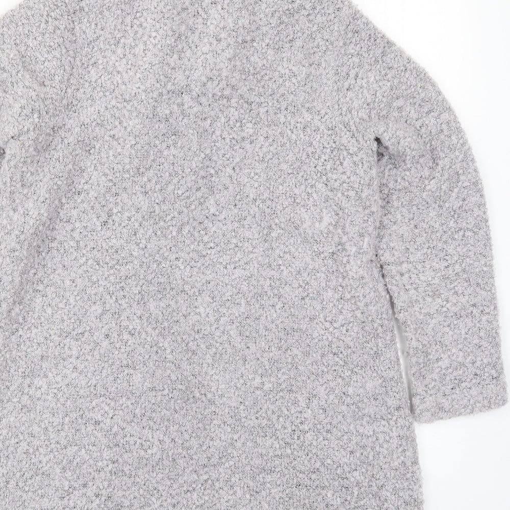 Bonmarché Womens Grey   Jacket Coatigan Size XS