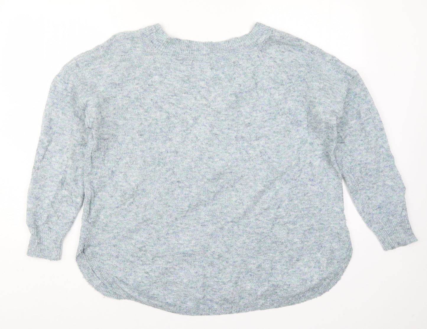 Marks and Spencer Womens Blue  Knit Pullover Jumper Size 14