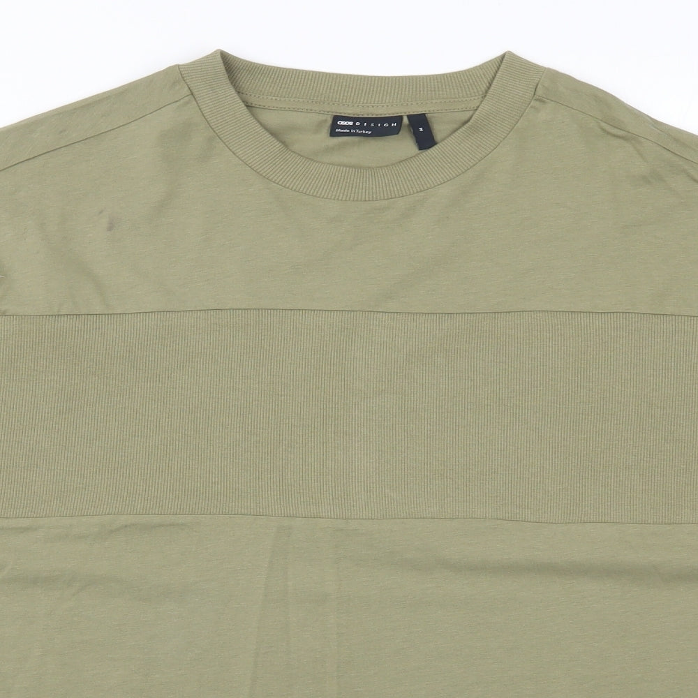 ASOS Mens Green    T-Shirt Size M