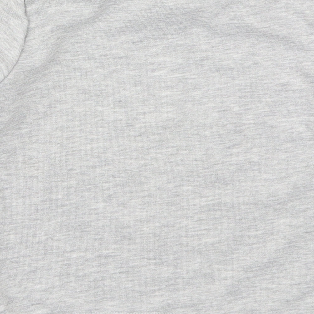 Primark Girls Grey   Pullover Sweatshirt Size 6-7 Years  - Over the Rainbow