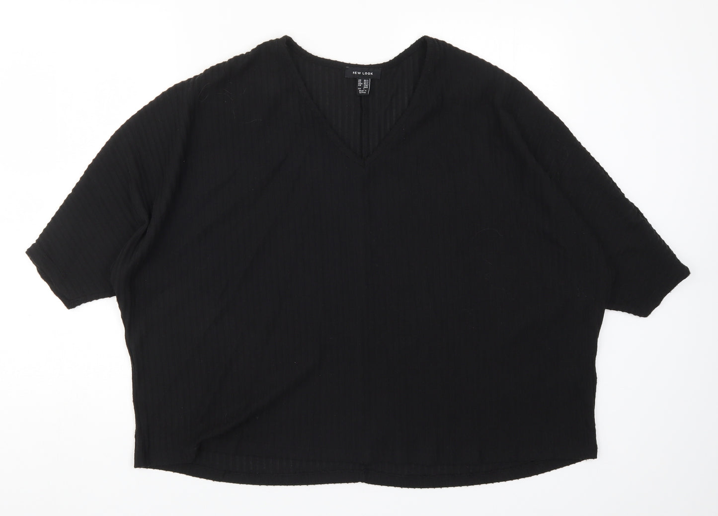 New Look Womens Black   Basic T-Shirt Size M