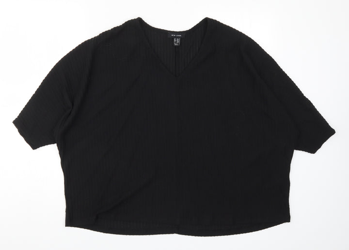 New Look Womens Black   Basic T-Shirt Size M