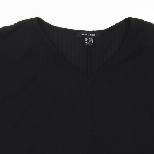 New Look Womens Black   Basic T-Shirt Size M