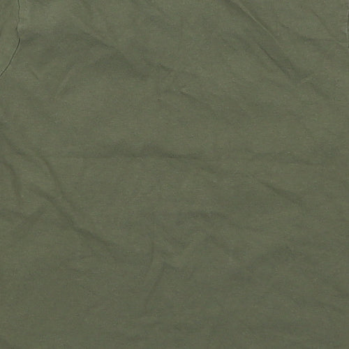Bullabaloo Boys Green   Basic T-Shirt Size 7-8 Years  - Game On