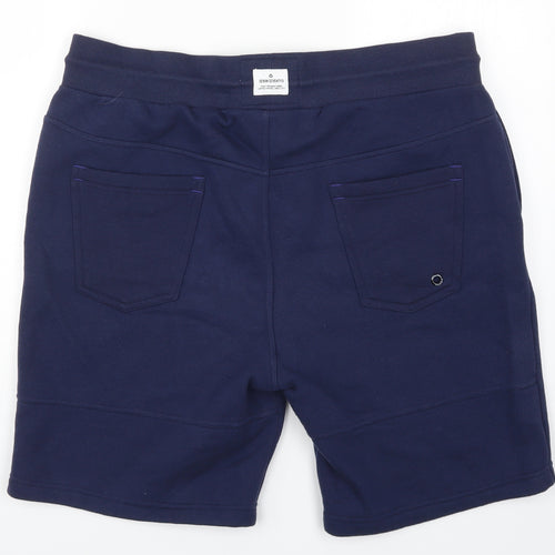 Denim Seventy3 Mens Blue   Sweat Shorts Size XL - Core/SRS Denim Seventy3