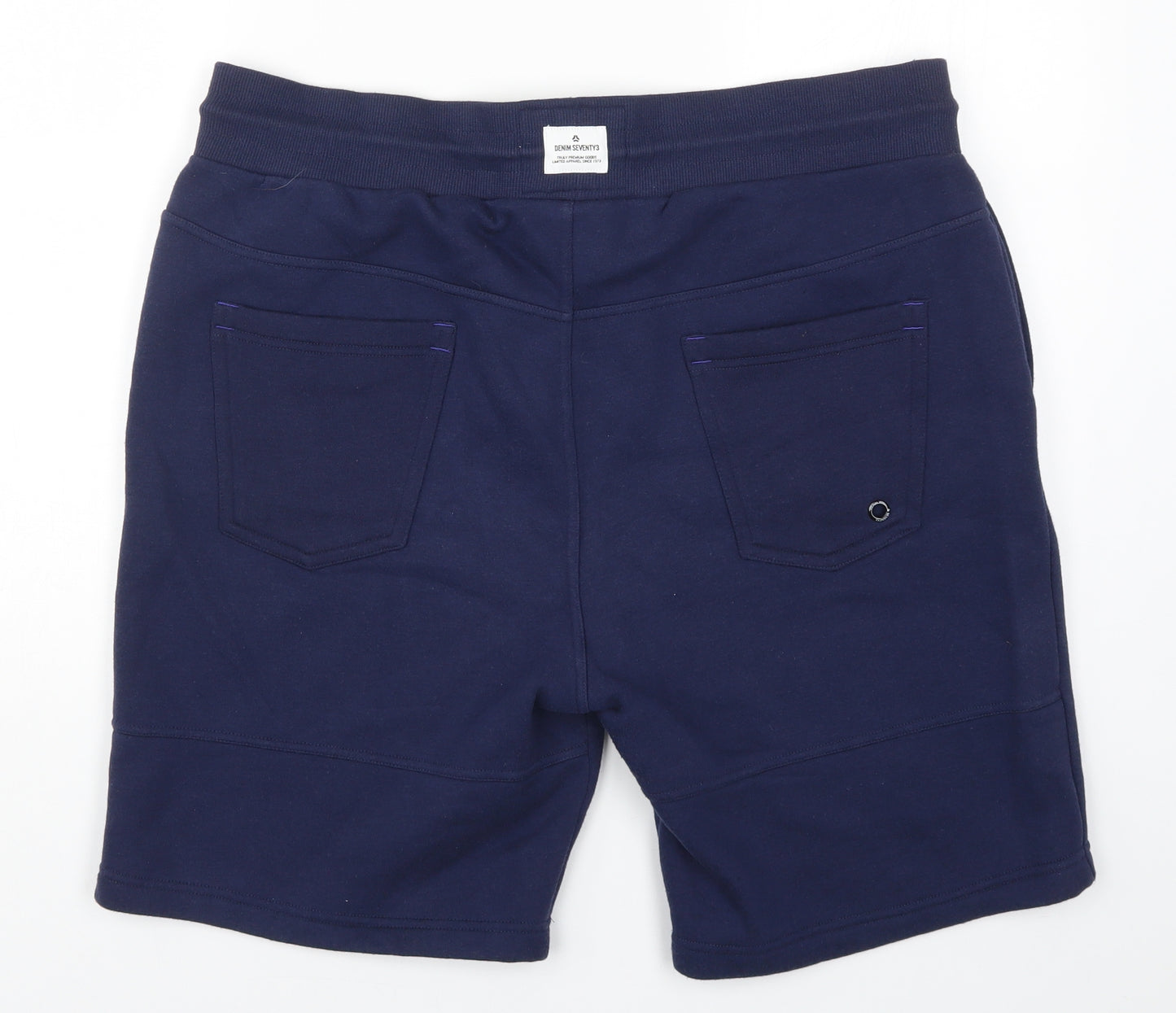 Denim Seventy3 Mens Blue   Sweat Shorts Size XL - Core/SRS Denim Seventy3