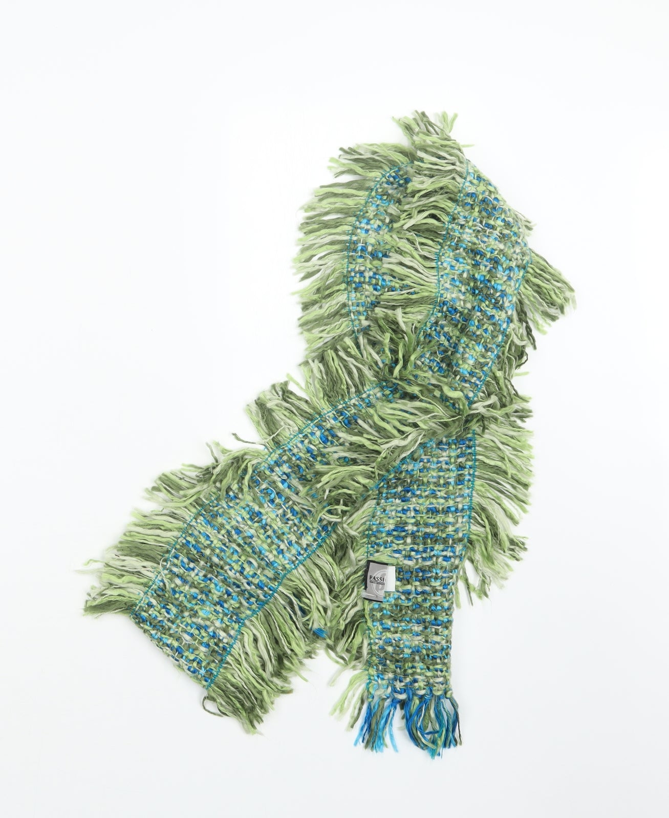 Passigatti Womens Green  Knit  Scarf