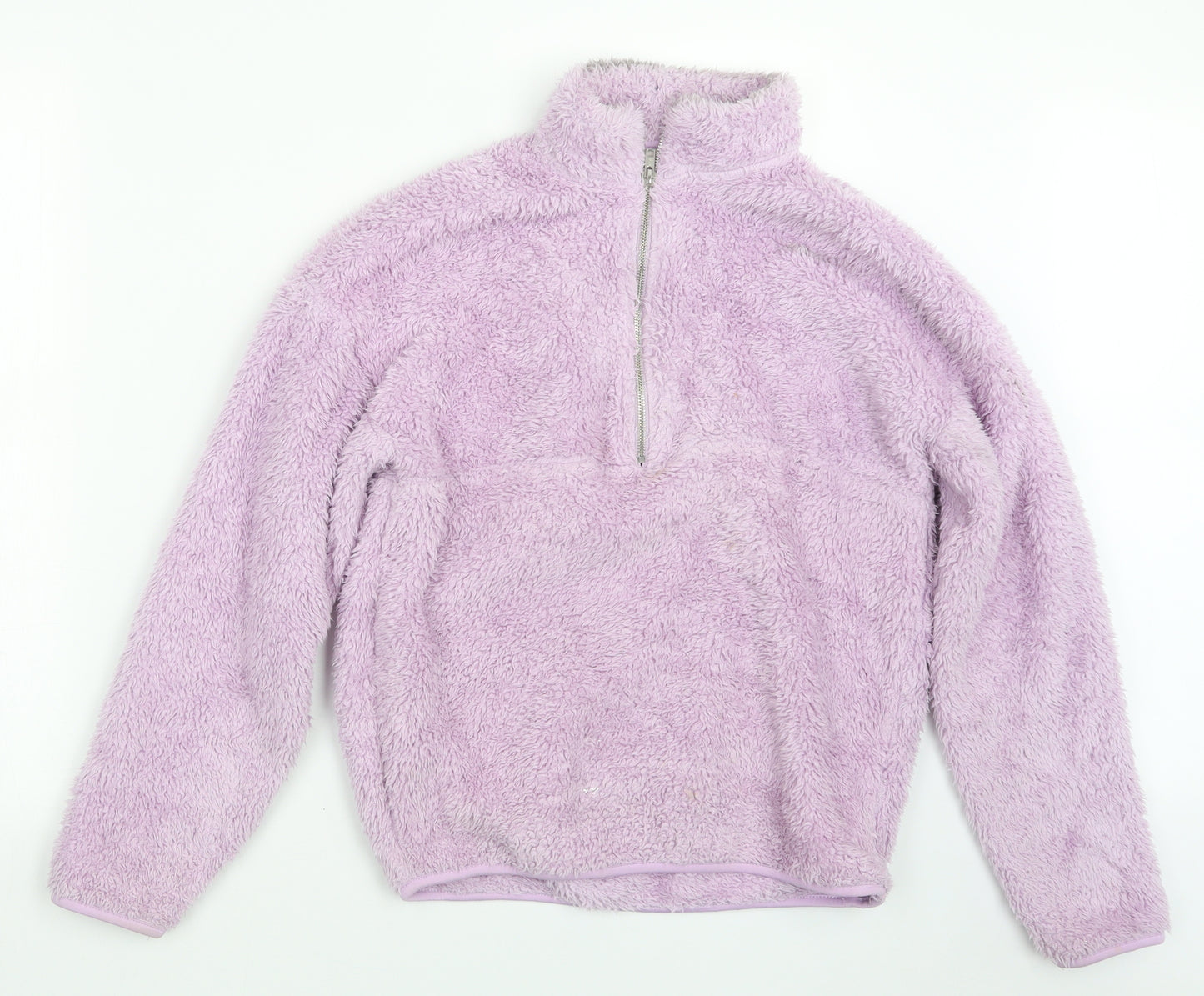 TU Womens Purple   Pullover Sweatshirt Size 10