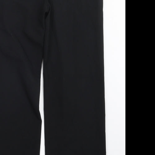 Marks and Spencer Womens Black   Trousers  Size 12 L28.5 in