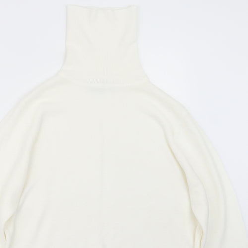 JDV Womens Ivory  Knit Pullover Jumper Size 12