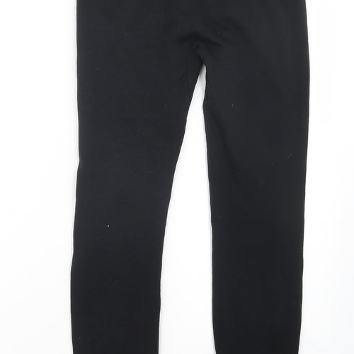 Preworn Womens Black   Jogger Trousers Size 25 in L26 in