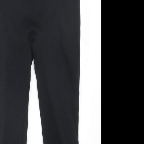 Preworn Womens Black   Jogger Trousers Size 25 in L26 in