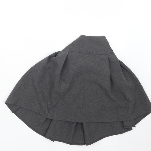 Peacocks Girls Grey   A-Line Skirt Size 8-9 Years