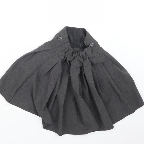 Peacocks Girls Grey   A-Line Skirt Size 8-9 Years