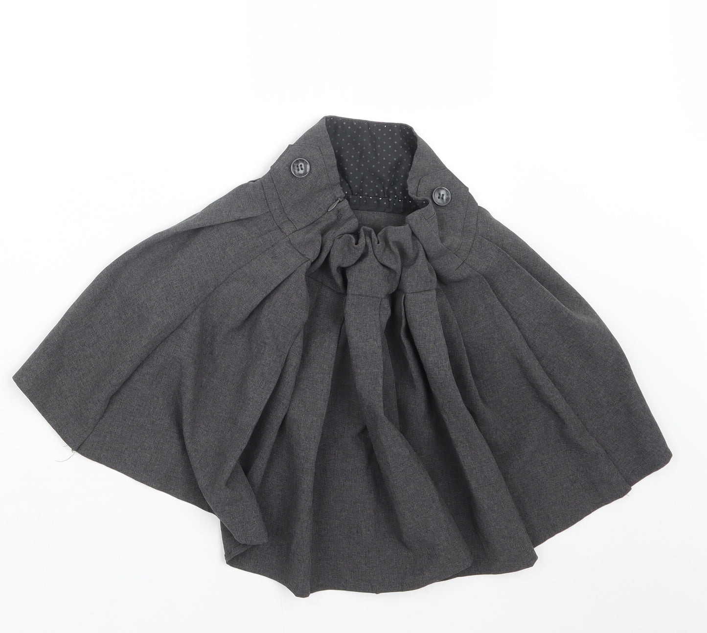 Peacocks Girls Grey   A-Line Skirt Size 8-9 Years
