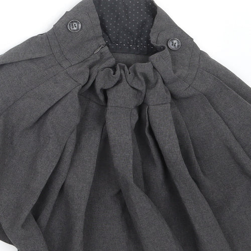 Peacocks Girls Grey   A-Line Skirt Size 8-9 Years
