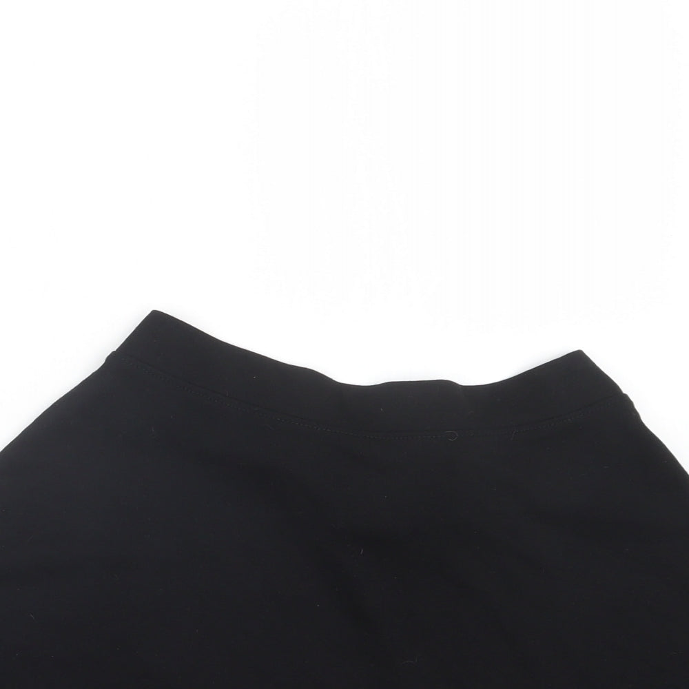 TU Girls Black   A-Line Skirt Size 12 Years