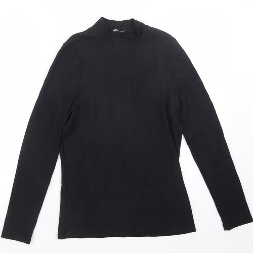 M&Co Womens Black   Pullover Jumper Size 10