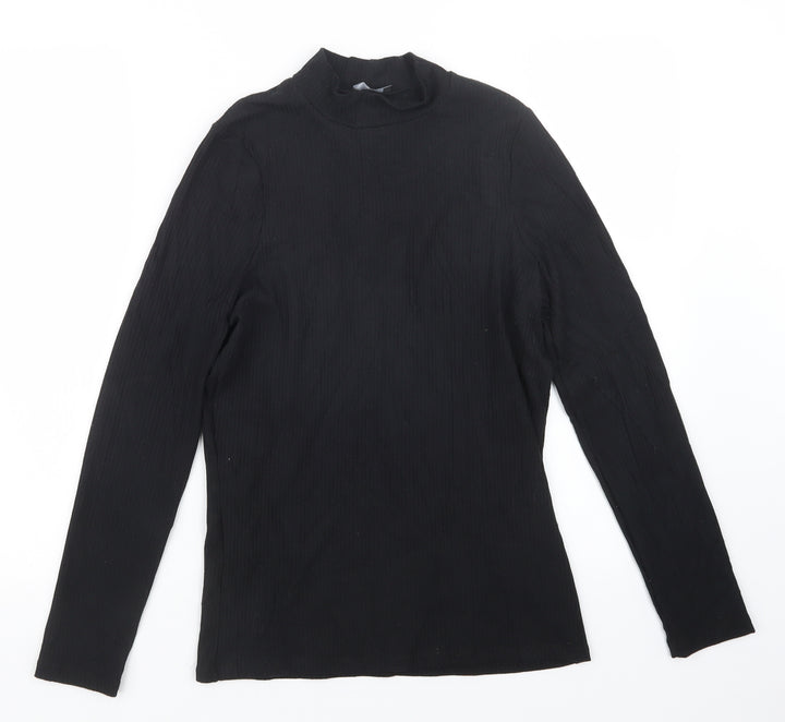M&Co Womens Black   Pullover Jumper Size 10
