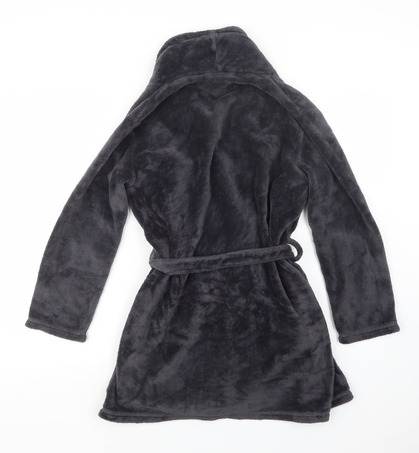 New Look Womens Grey Geometric  Top Robe Size S