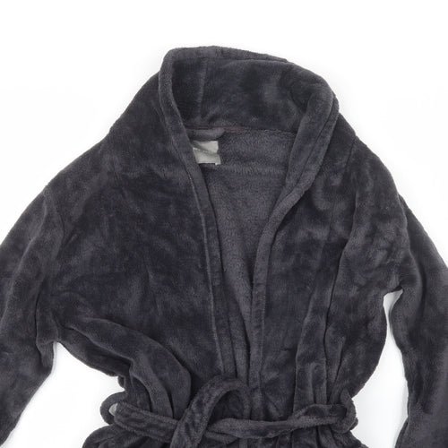 New Look Womens Grey Geometric  Top Robe Size S