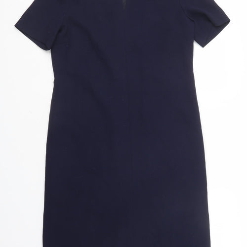 Jean Muir Womens Blue   T-Shirt Dress  Size 14