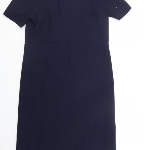 Jean Muir Womens Blue   T-Shirt Dress  Size 14
