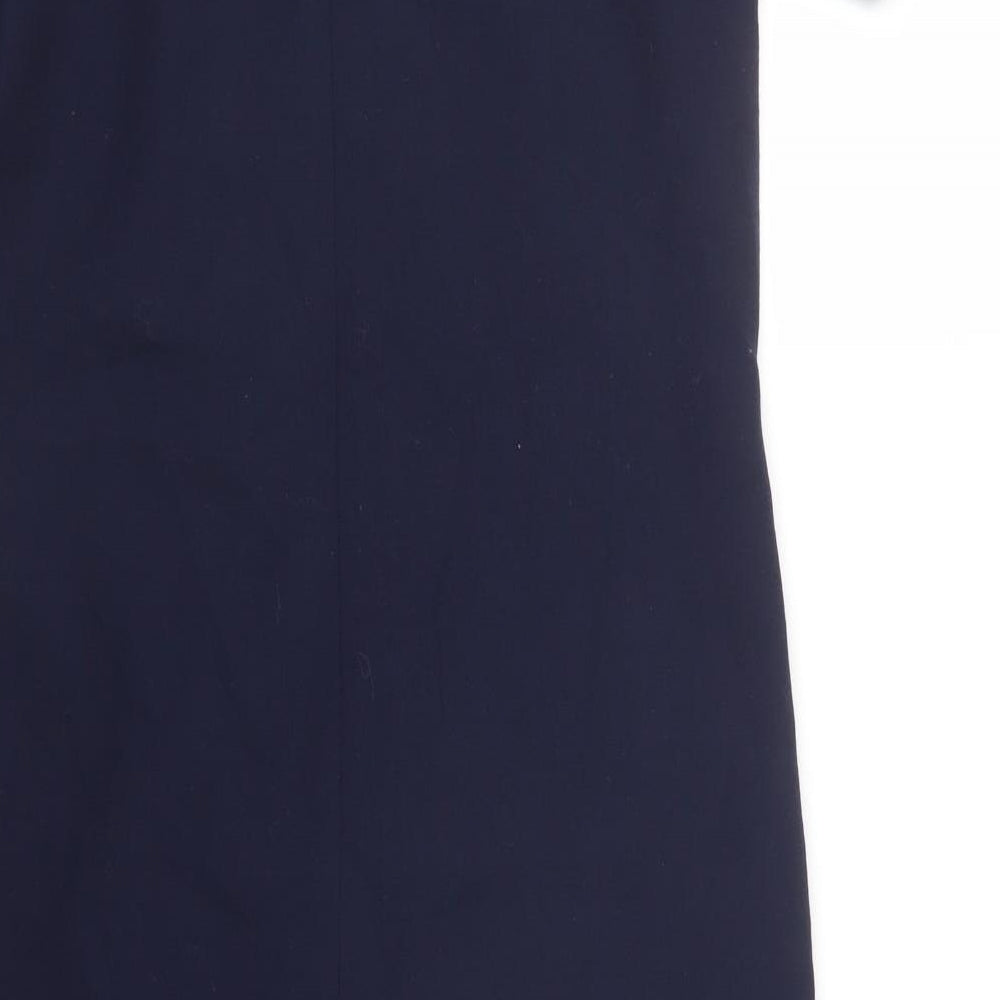 Jean Muir Womens Blue   T-Shirt Dress  Size 14