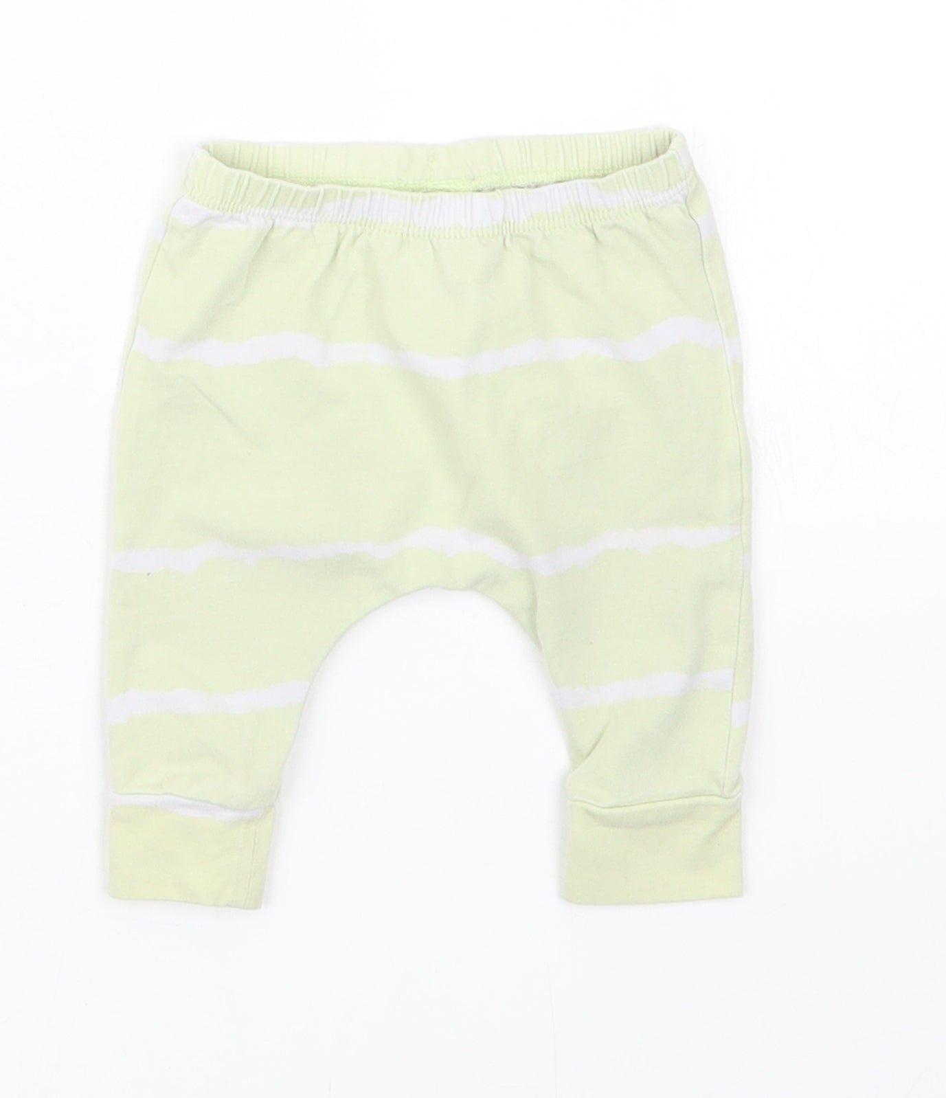 NEXT Baby Green Geometric  Capri Trousers Size 0-3 Months