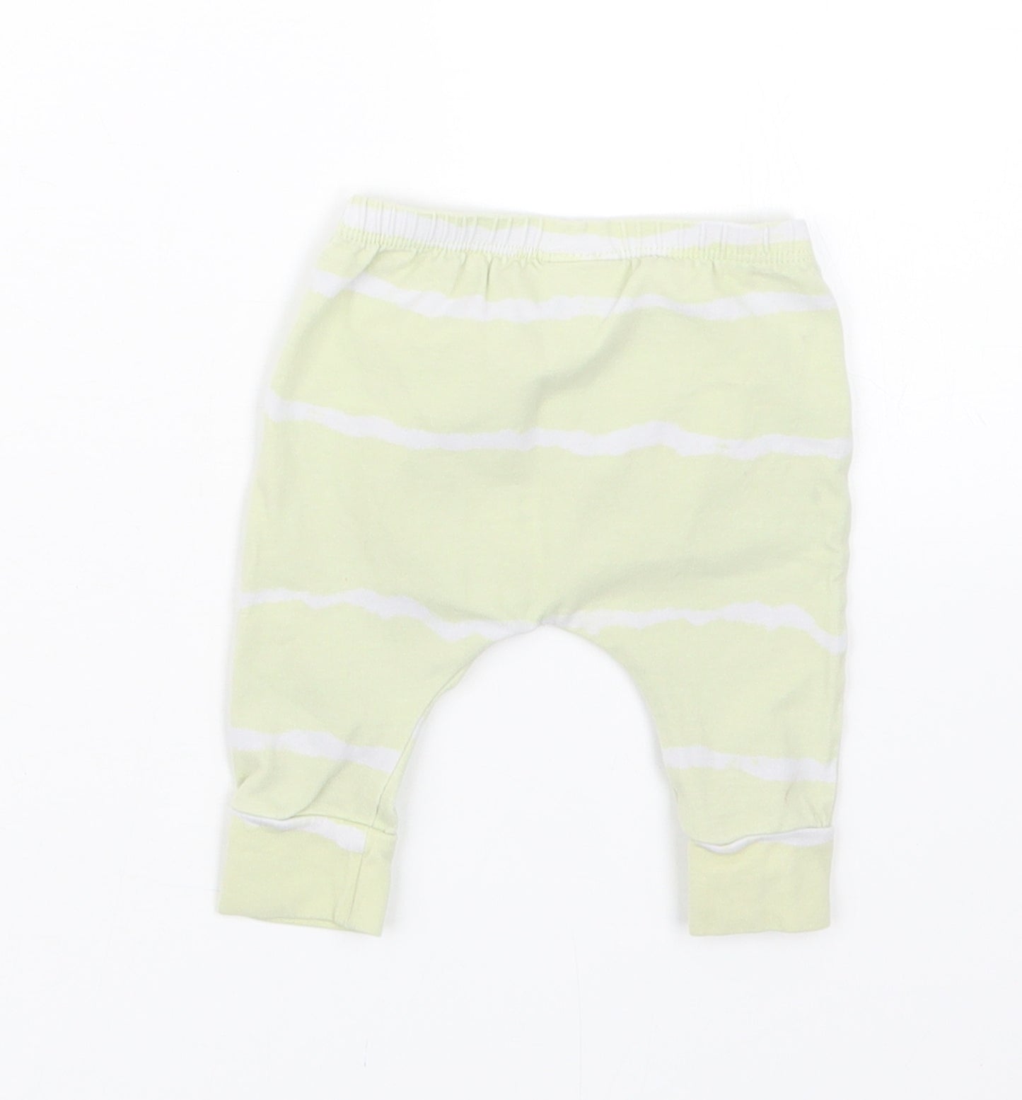NEXT Baby Green Geometric  Capri Trousers Size 0-3 Months