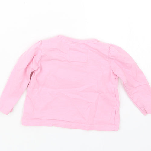 TU Girls Pink   Basic T-Shirt Size 0-3 Months