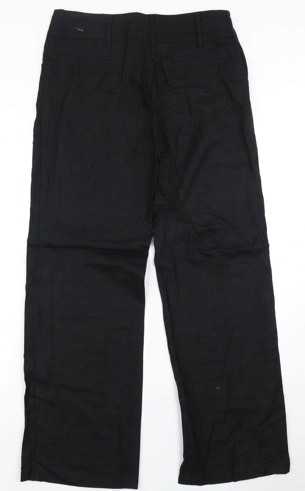 Monsoon Womens Black   Trousers  Size 10 L30 in