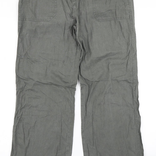 TU Womens Green   Cargo Trousers Size 12 L28 in