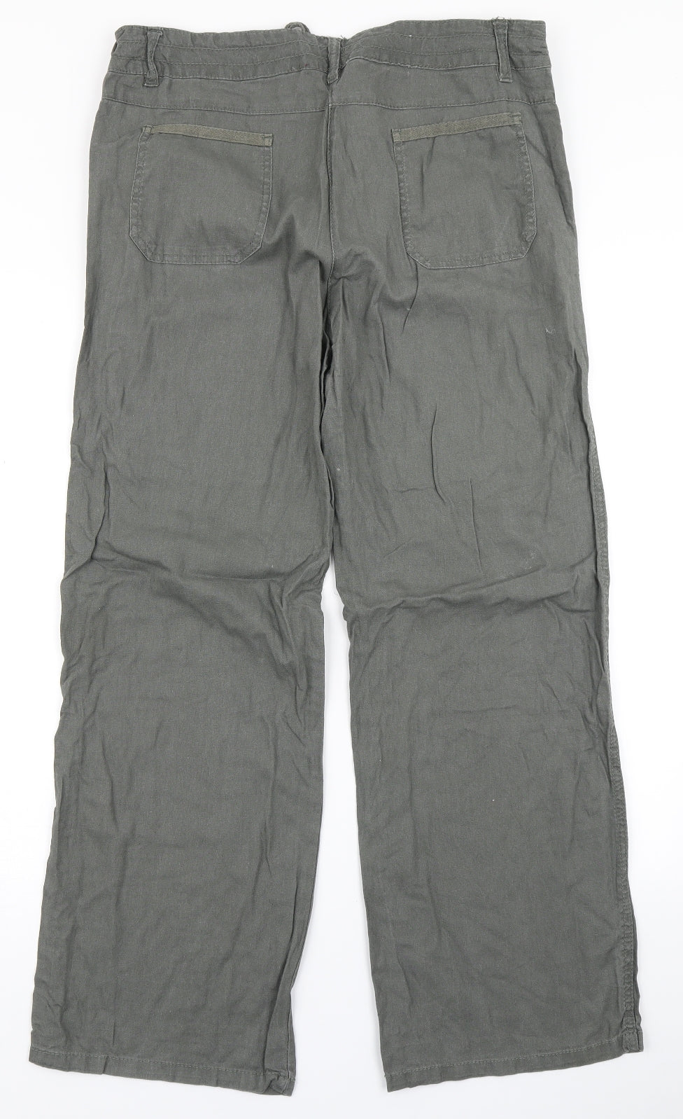 TU Womens Green   Cargo Trousers Size 12 L28 in