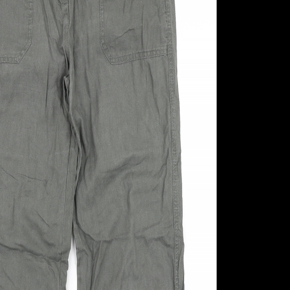 TU Womens Green   Cargo Trousers Size 12 L28 in